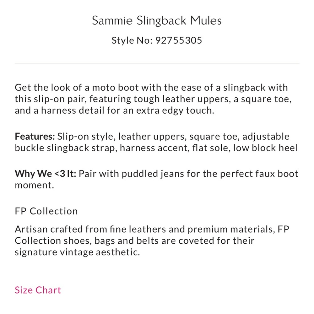 Free People Sammi Slingback Mules - Picture 4 of 4